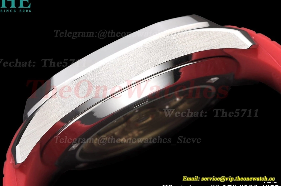 SS MY8215 Grey Gradient RU 40mm 5167 Dial GDF Nautilus 0404